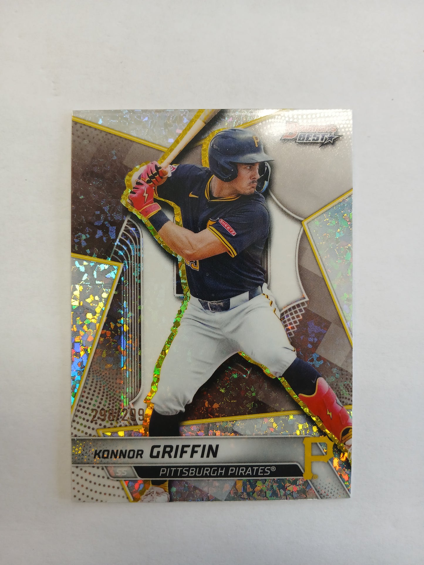 2025 Bowman's Best Konnor Griffin Sparkle Refractor #/299