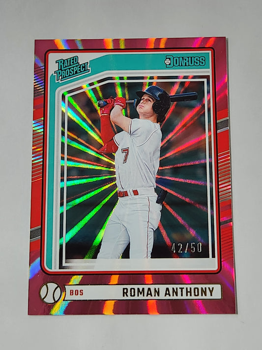 2024 Donruss Rated Prospect Roman Anthony # /50