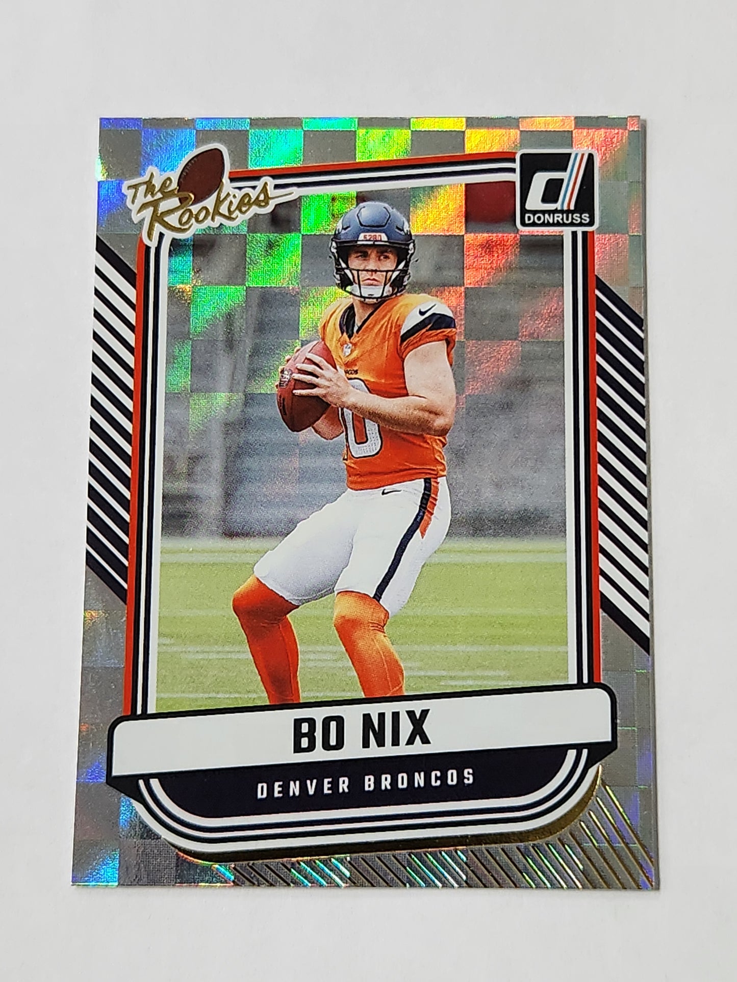 2024 Donruss Bo Nix The Rookies TR-38