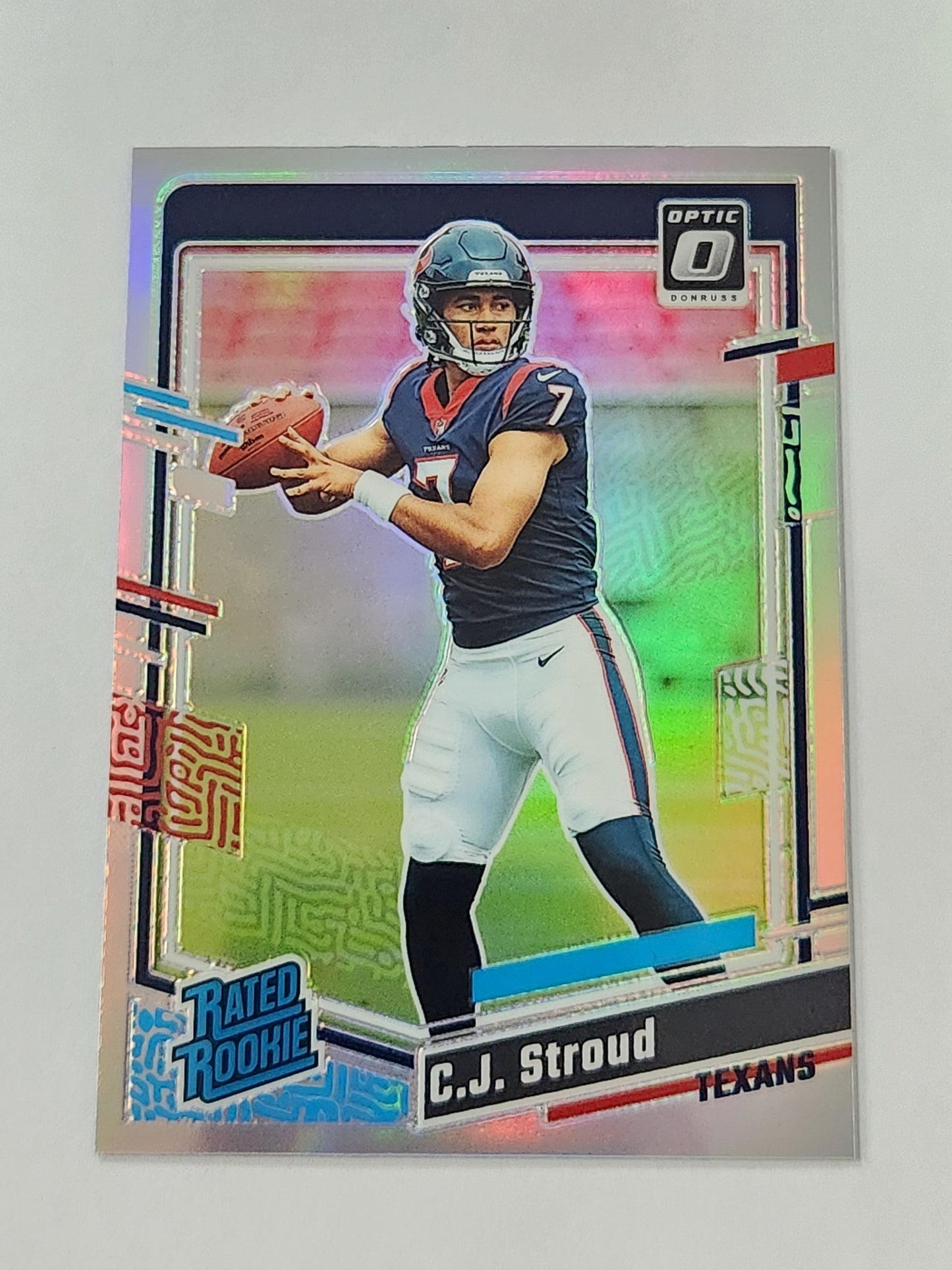 2023 Panini Optic CJ Stroud Holo RC Rated Rookie 244