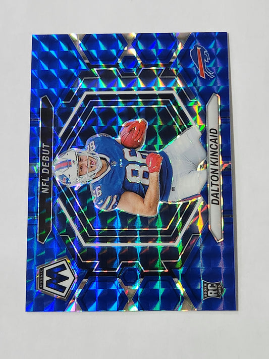 2023 Mosaic Dalton Kincaid NFL Debut Blue Mosaic /99 Rookie