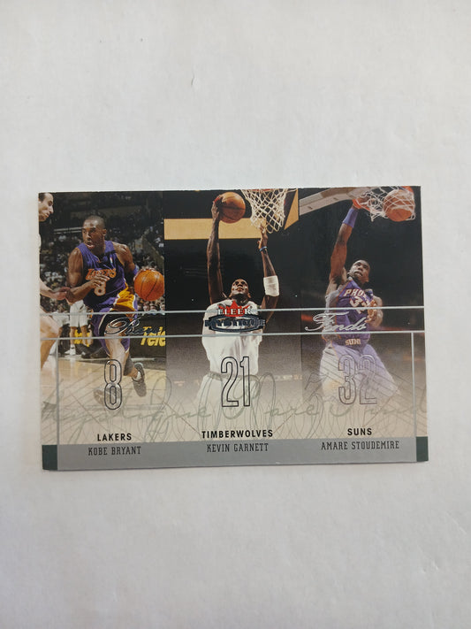 2003 Fleer Mystique Kobe Bryant Kevin Garnett Amare Stoudemire Rare Finds #/500