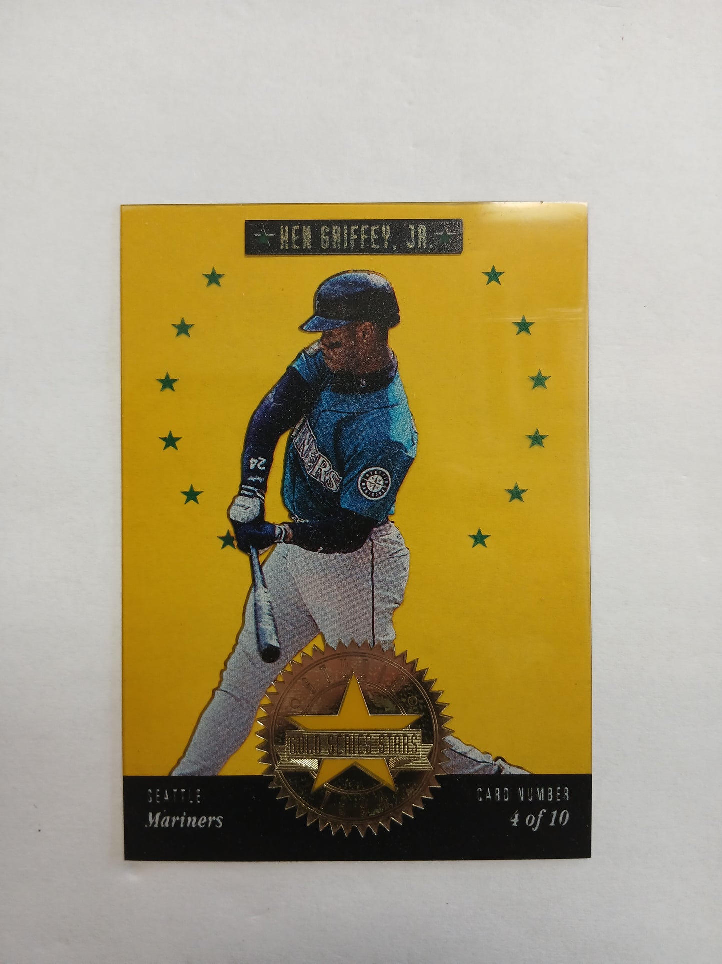 1994 Donruss Ken Griffey Jr. Studio Gold Series Stars Acetate #/5000