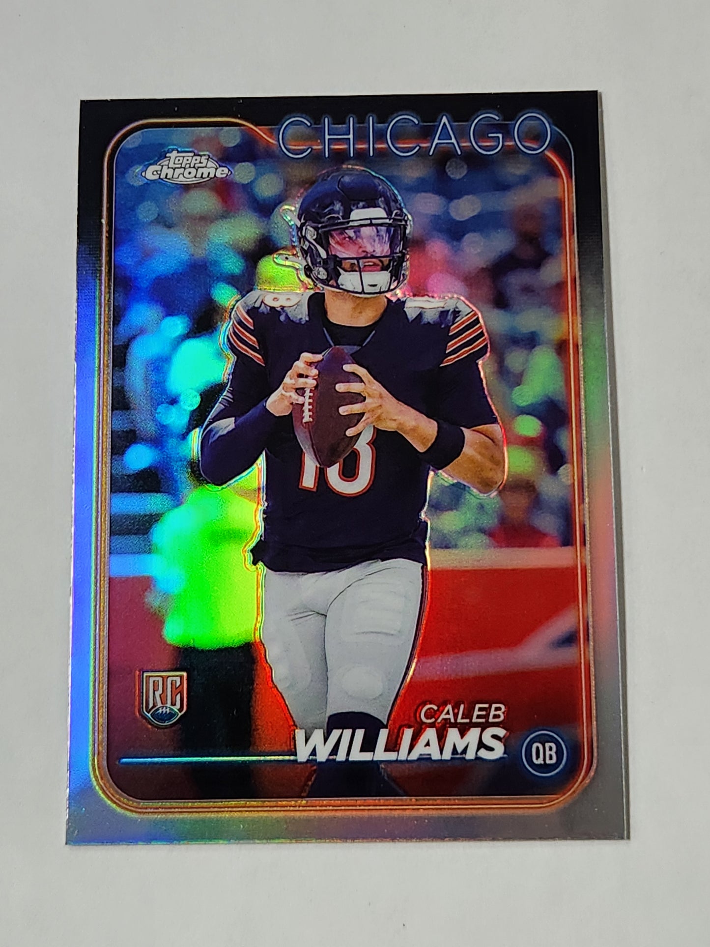 2024 Topps Chrome Caleb Williams Refractor #202