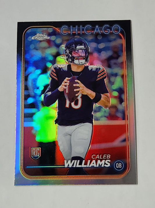 2024 Topps Chrome Caleb Williams Refractor #202