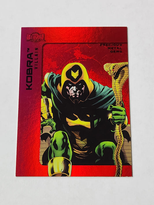 2025 Metal Universe Batman Kobra Red PMG #174 #/100