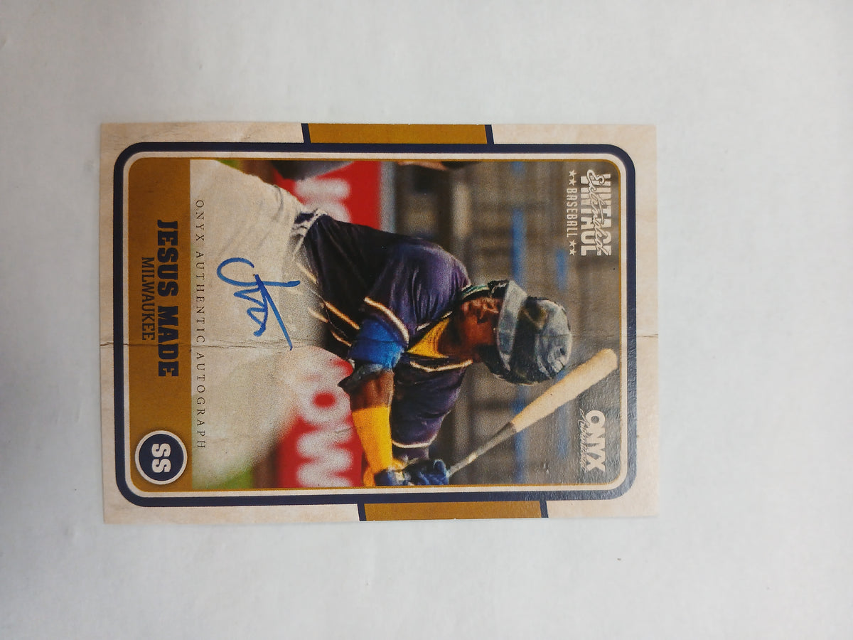 2025 Onyx Vintage Jesus Made On Card Auto