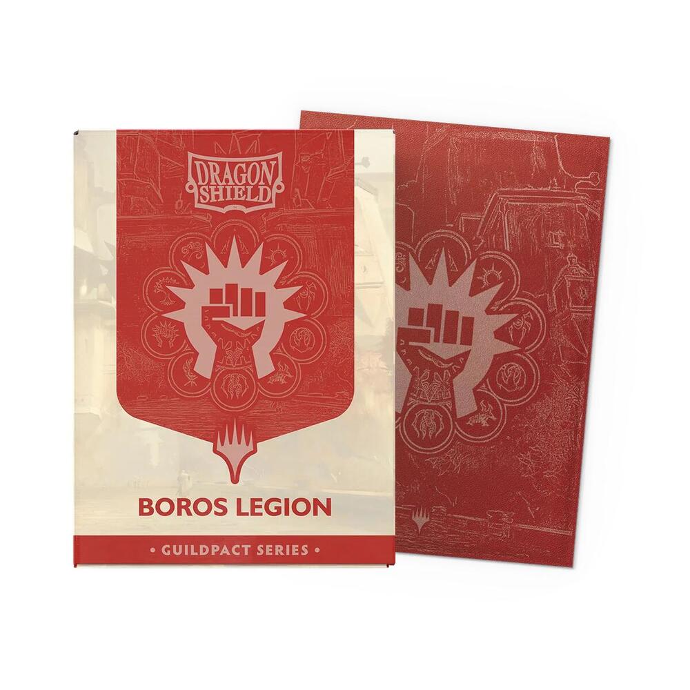 Dragon Shield Guildpact Series Dual Matte: Standard Art Sleeves - Boros Legion (100-Pack) AT-16508