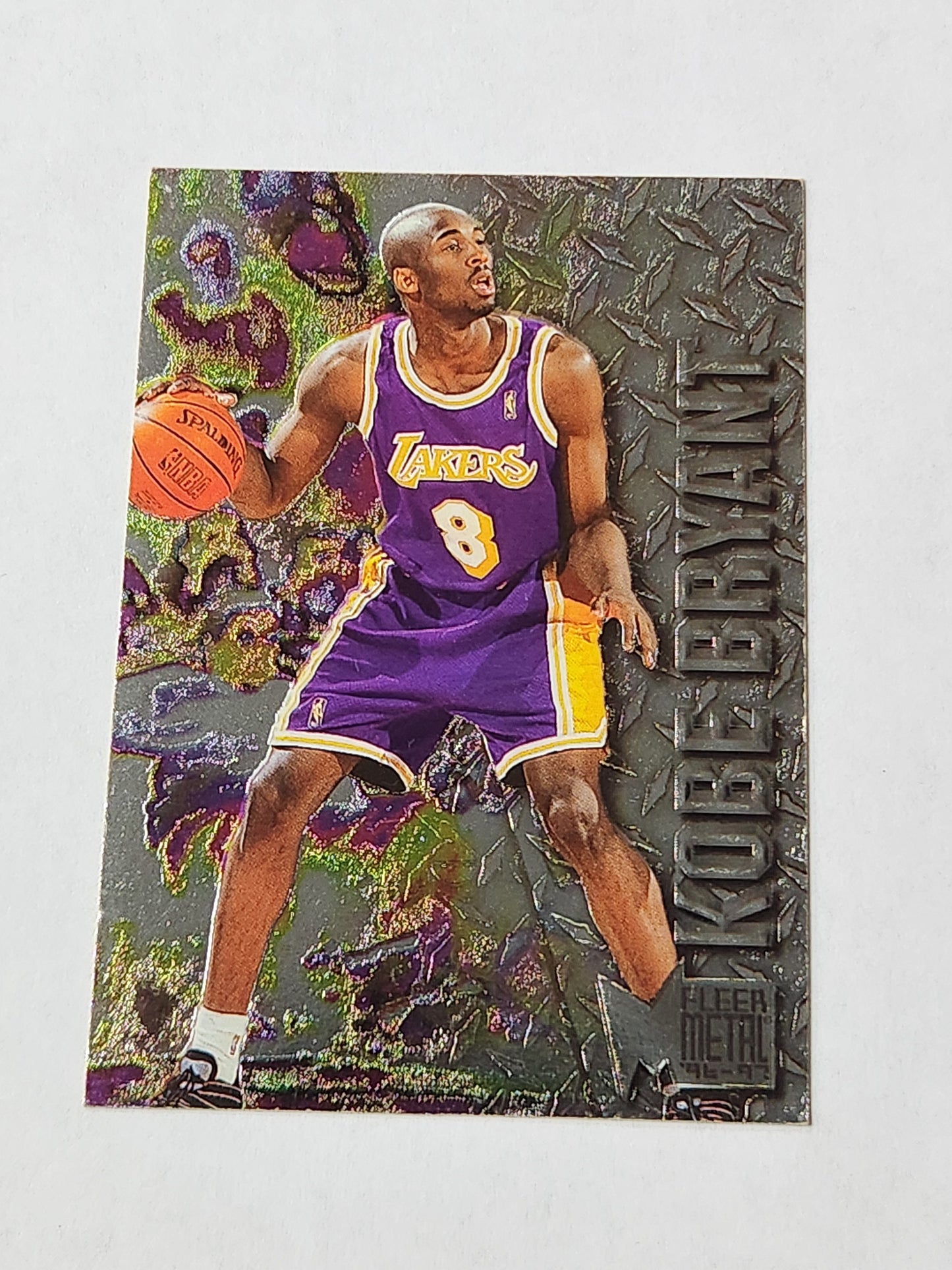 1996-97 Fleer Metal Kobe Bryant 181 Lakers