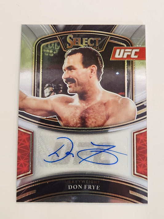 2021 Select UFC Don Frye Auto Heavyweight #/249