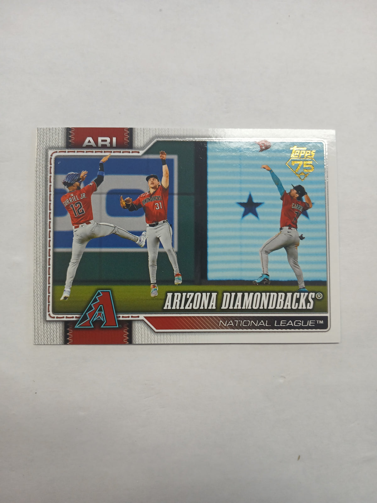 2026 Topps Series One Arizona DiamondBacks Golden Mirror Variation Case Hit SSP