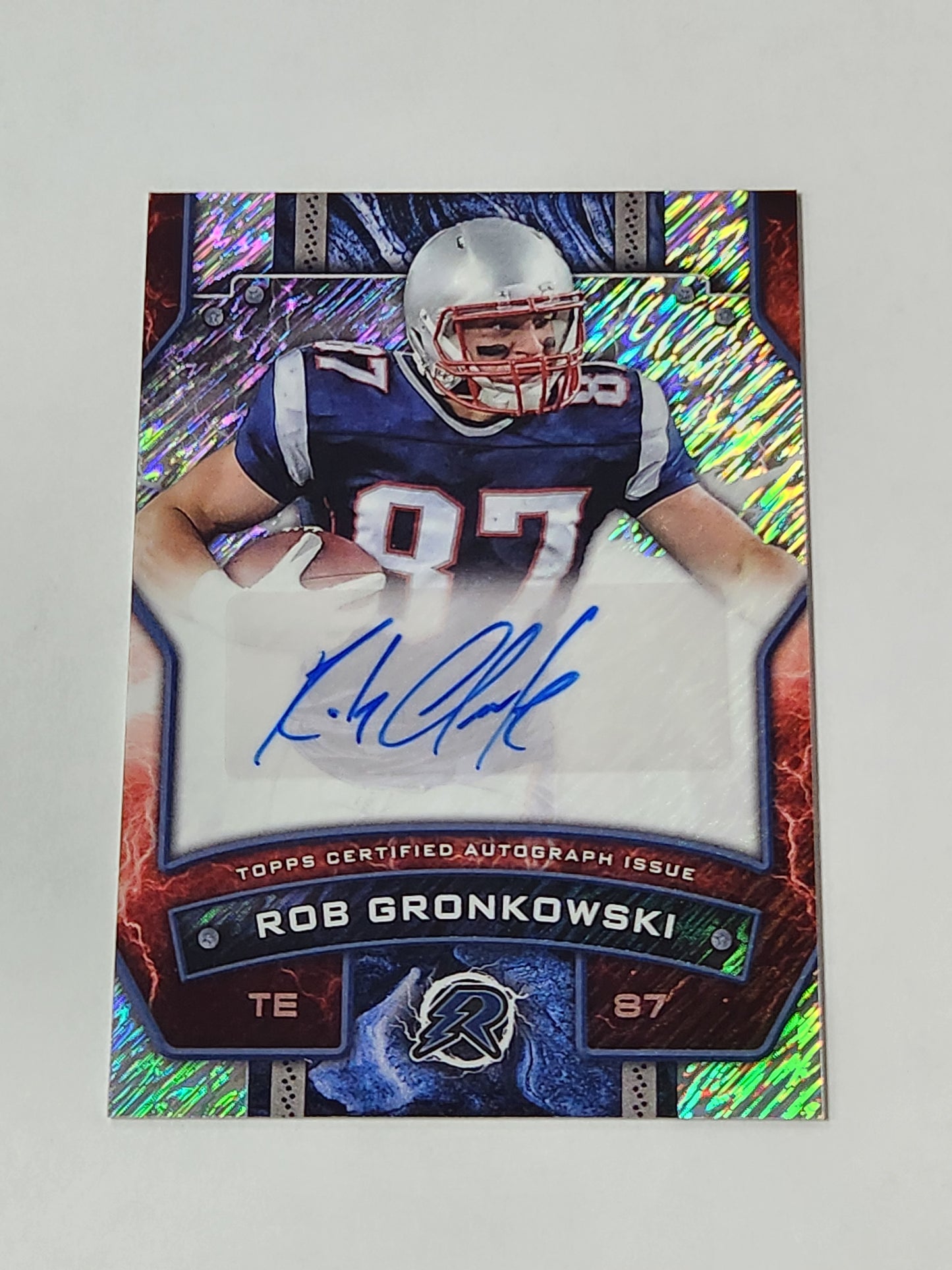 2025 Topps Resurgence Rob Gronkowski Signatures Card Auto Patriots