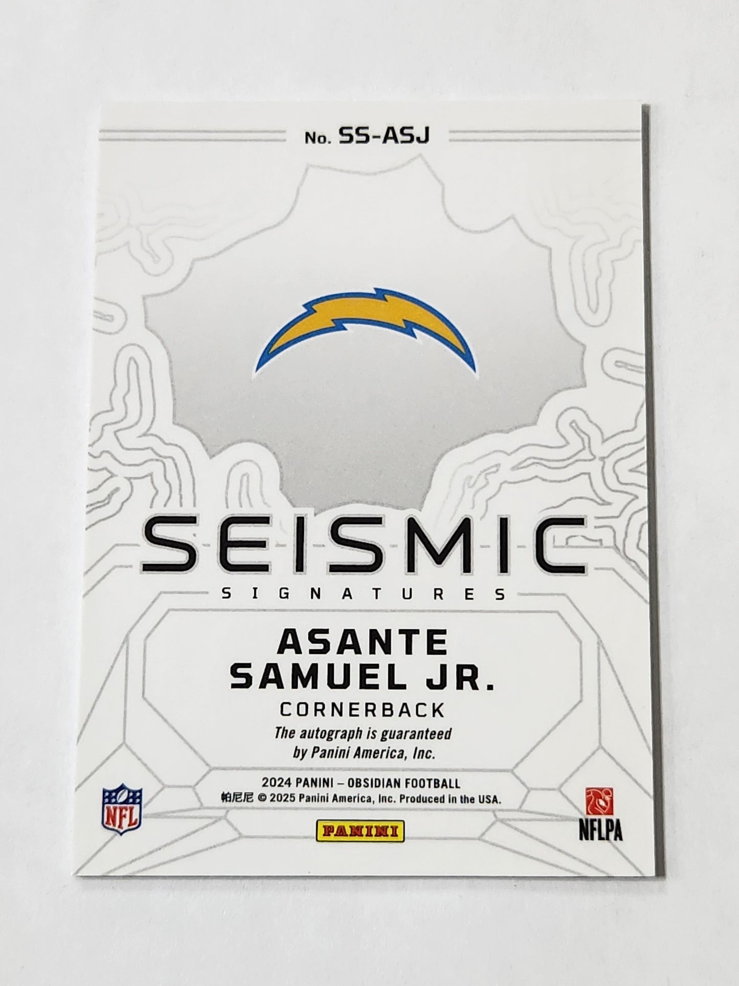 2024 Obsidian Asante Samuel Jr Seismic Signatures Auto
