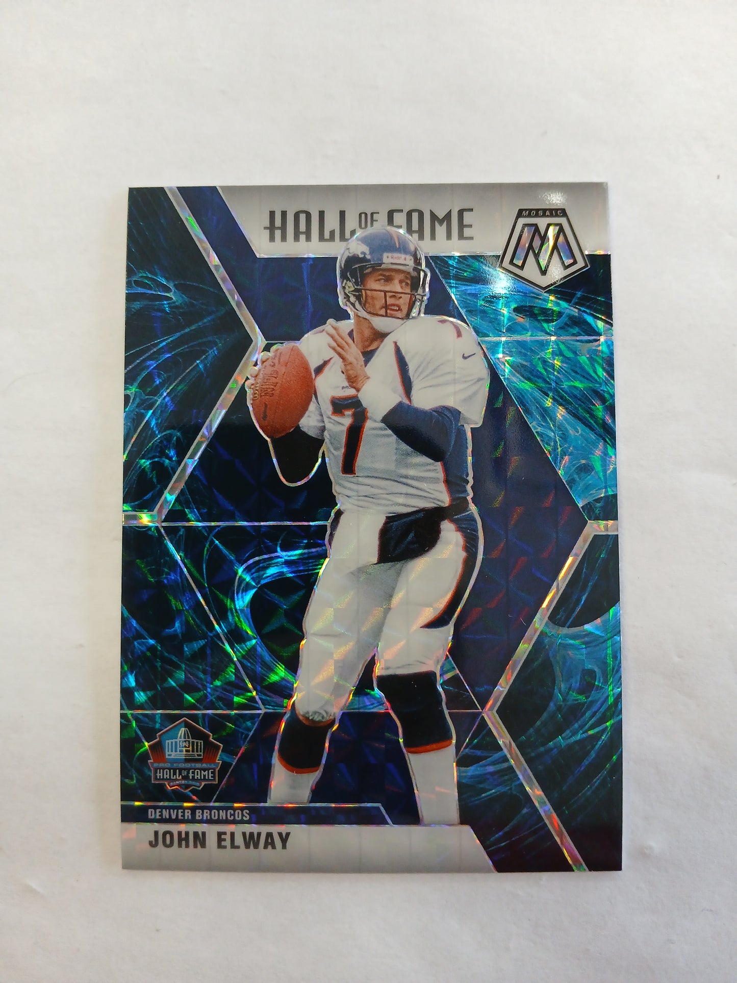 2020 Mosaic John Elway Hall of Fame Genesis Case Hit SSP