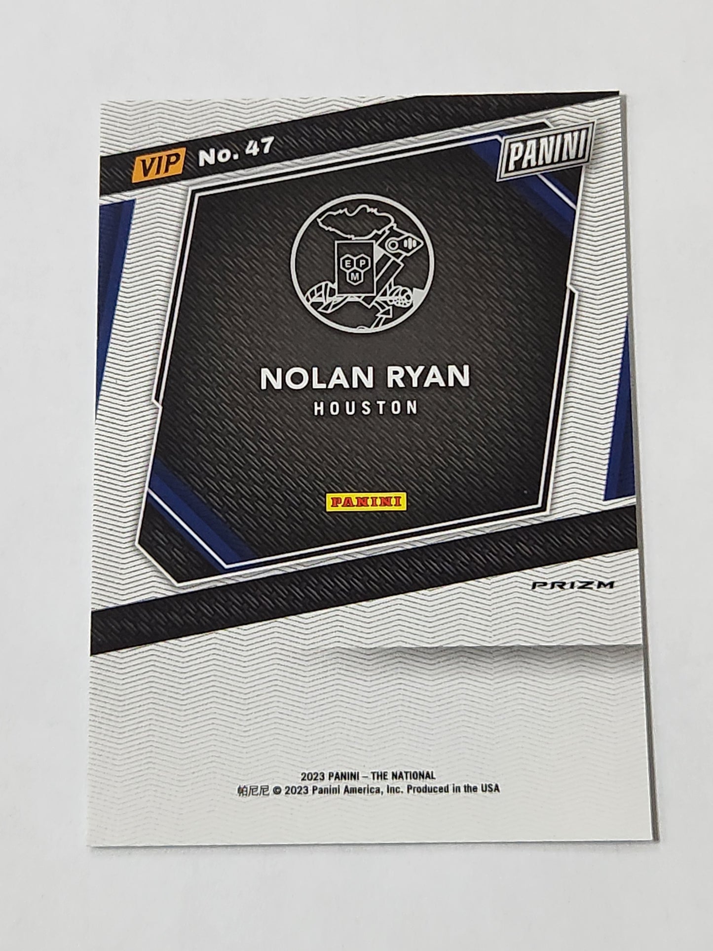 2023 Panini The National VIP Pack Nolan Ryan White Sparkle