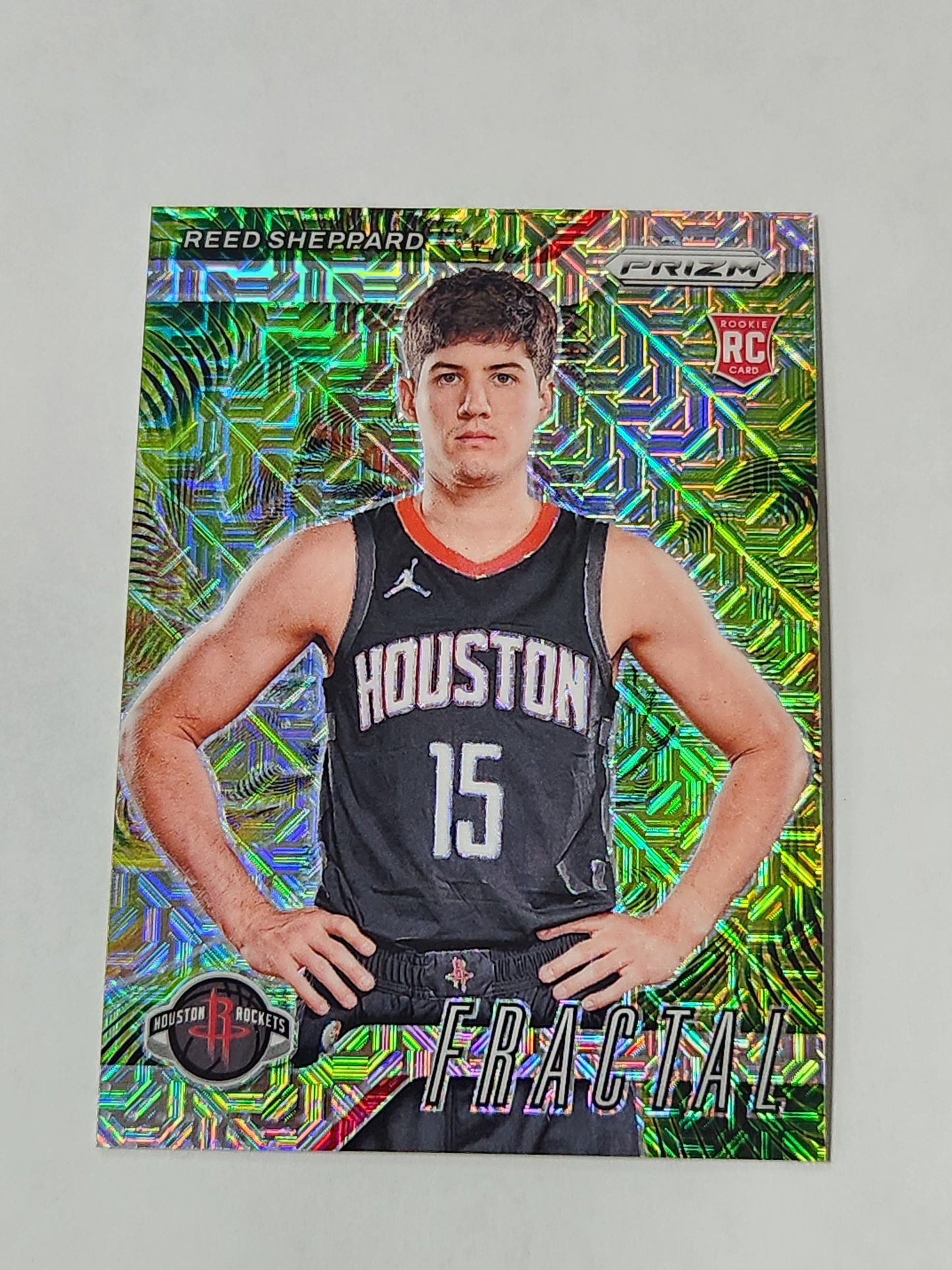 2024 Prizm Reed Sheppard Rookie Fractal Mojo Prizm /25