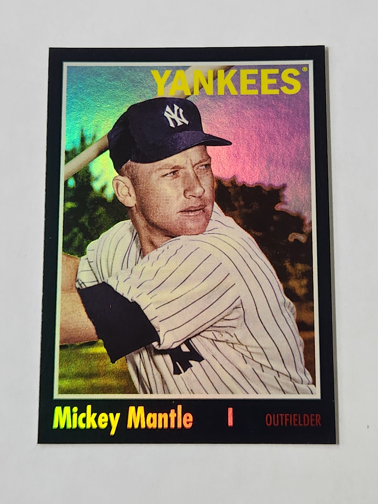2024 Topps Mickey Mantle 119 Black Border
