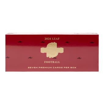 2026 Leaf Spectacular Football (1) Hobby Box