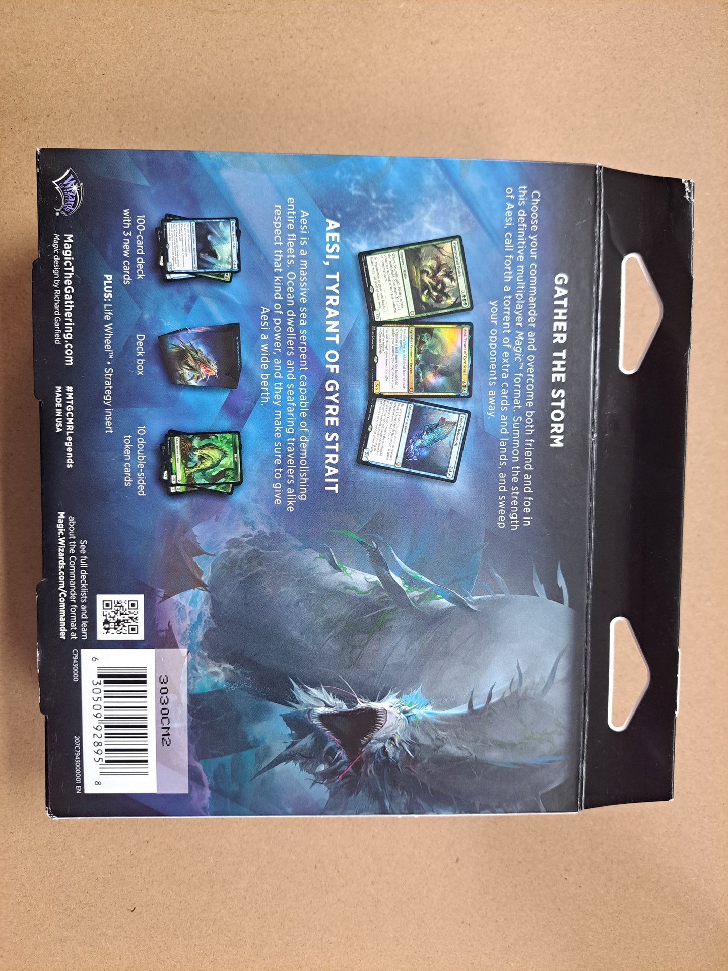 Magic the Gathering Reap the Tides Commander Precon Deck Commander Legends
