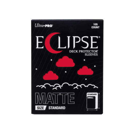Ultra Pro -  Eclipse Matte Apple Red (105-Pack) - Enhanced Sleeves
