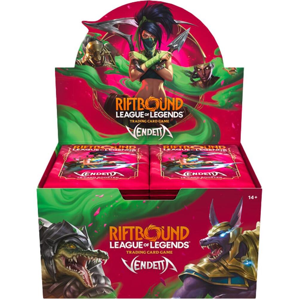 Riftbound League of Legends Vendetta Booster Box