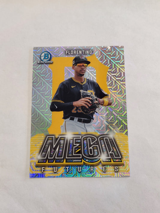 2026 Bowman Chrome Edward Florentino Mega Futures Mojo Refractor Case Hit SSP