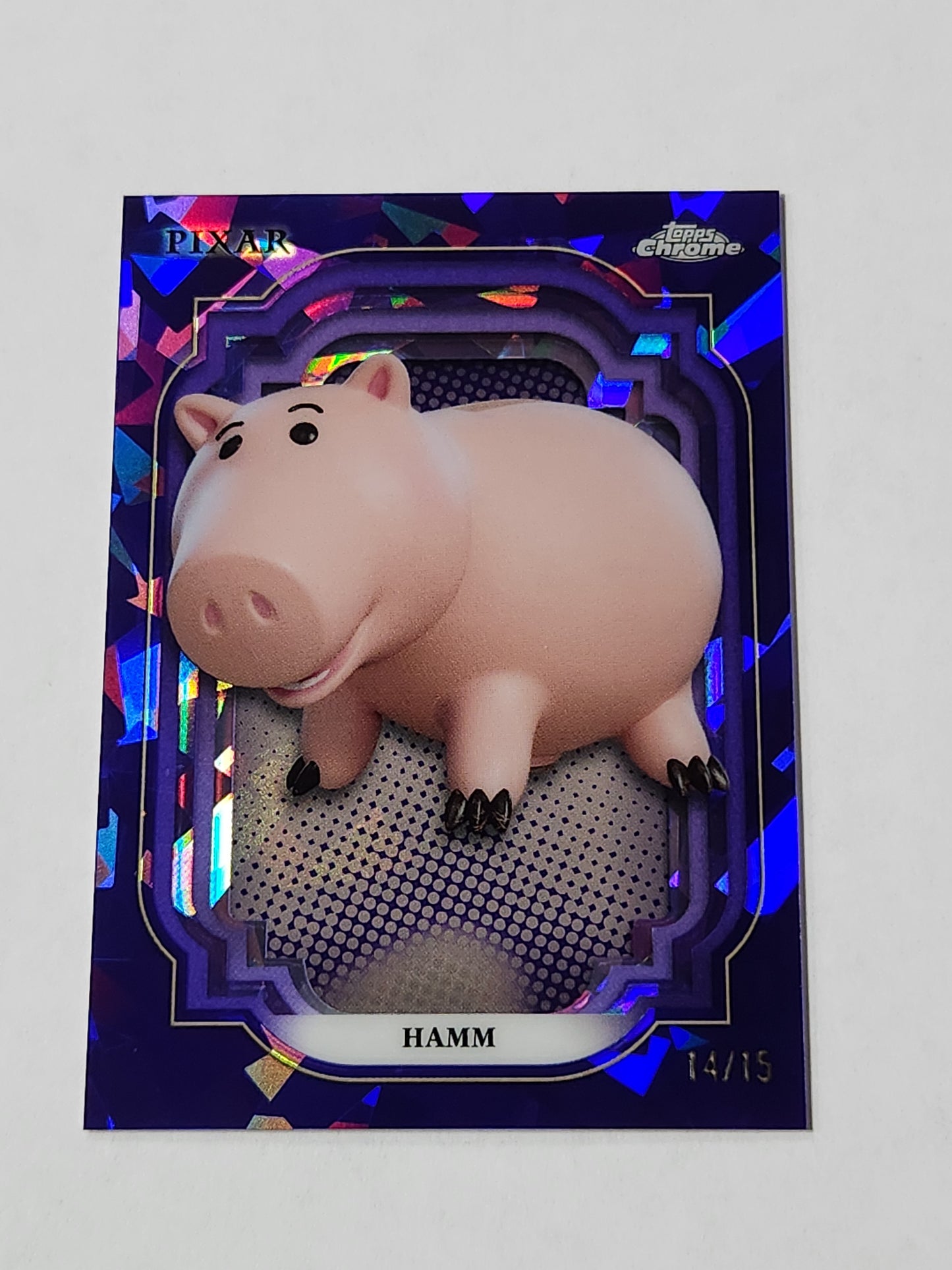 2024 Topps Chrome Disney Sapphire Hamm Purple Ice /15