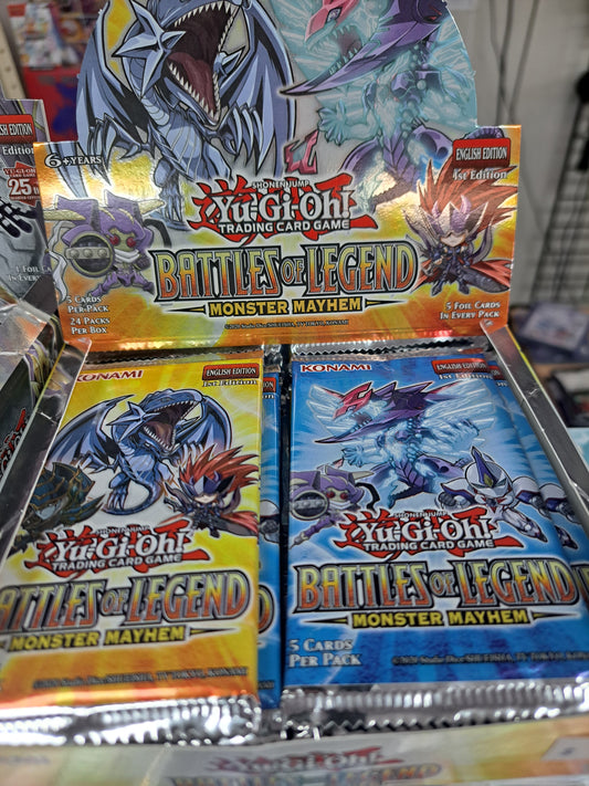 Yu Gi Oh Battles of Legend Monster Mayhem Booster Pack