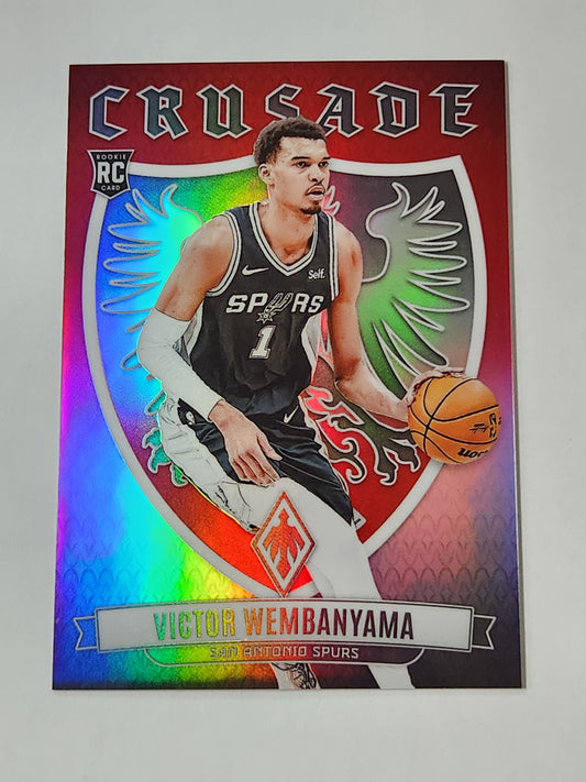 2023 Phoenix Victor Wembanyama Crusade Red /125