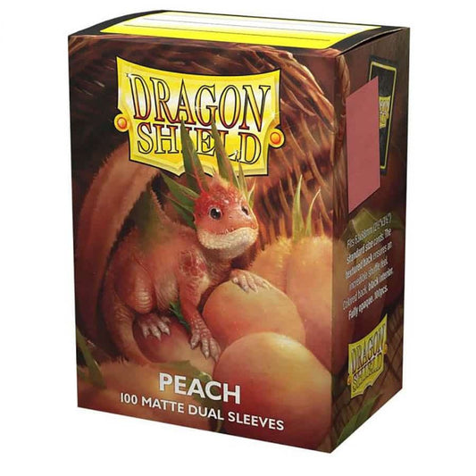 Dragon Shield Standard Size Sleeves Matte Peach 100CT AT-15053
