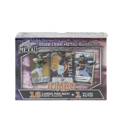 2026 Leaf Metal Baseball Jumbo Hobby Box