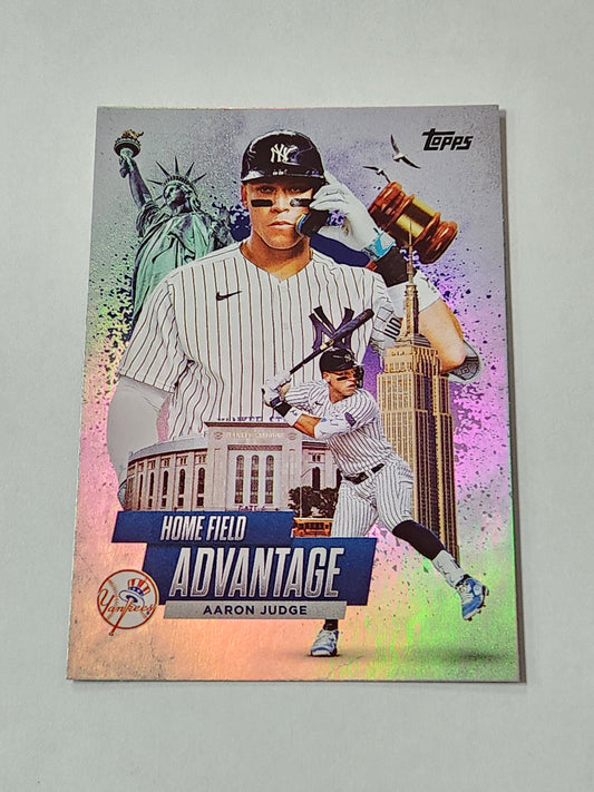 2025 Topps Aaron Judge Home Field Advantage SSP