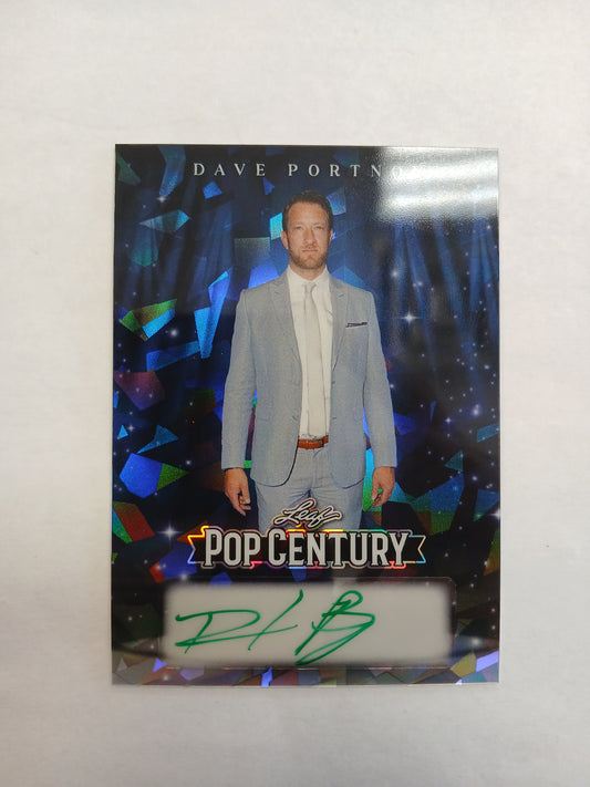 2026 Leaf Pop Century Dave Portnoy Auto Cracked Ice #/5