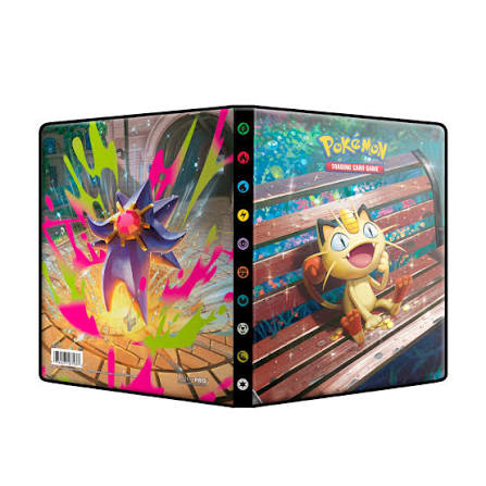Ultra Pro Pokemon Trading Card Game Mega Evolution #3 Meowth Starmie 4-Pocket Portfolio