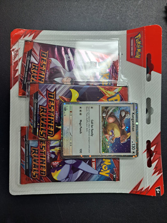Pokemon Destined Rivals 3 Blister Pack
