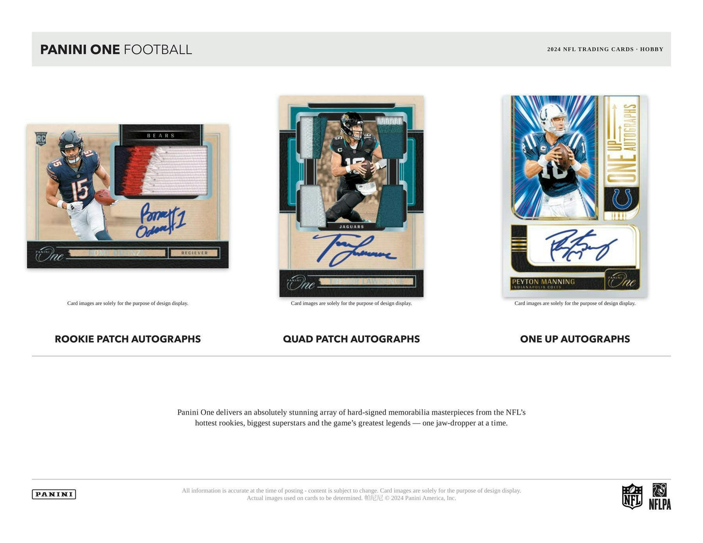 2024 Panini One Hobby NFL Box