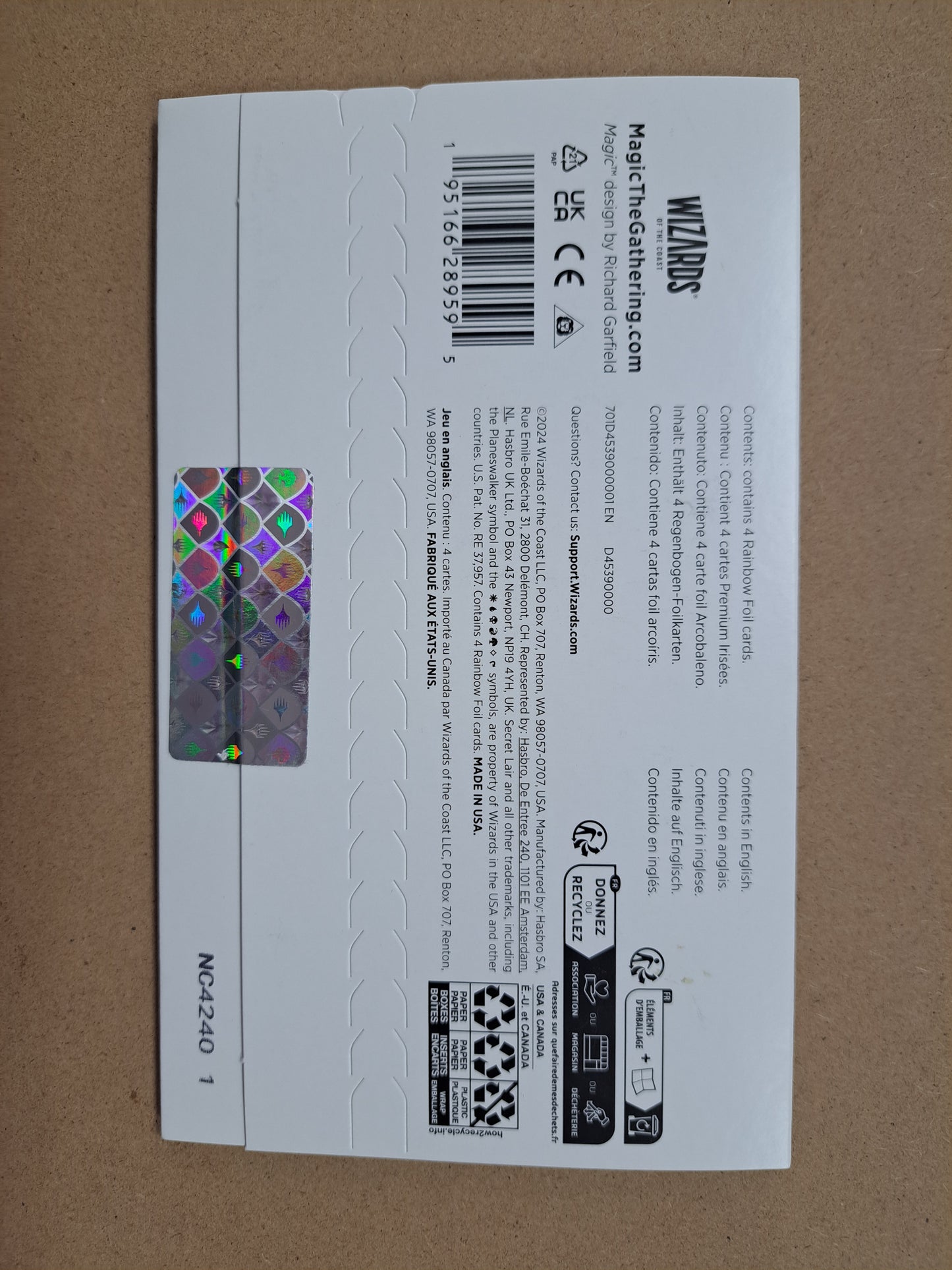 Secret Lair x Pixel Perfect Extra Life 2024 Rainbow Foil Mtg