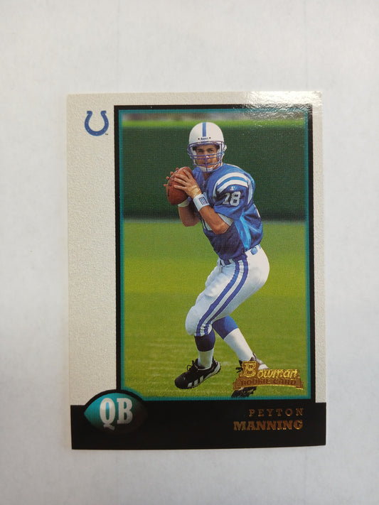 1998 Bowman Peyton Manning Rookie Card No. 1