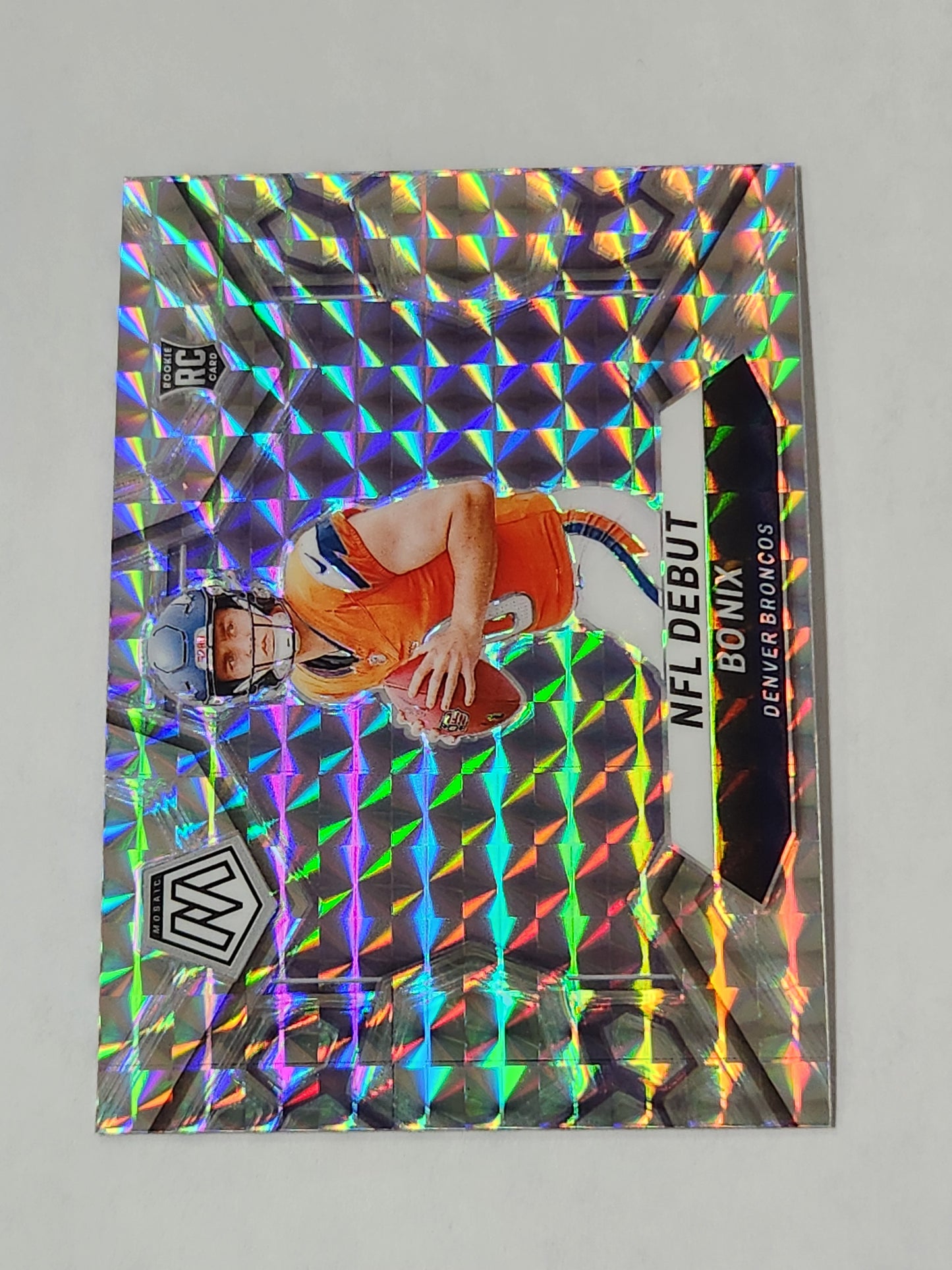 2024 Mosaic Bo Nix NFL Debut Holo Mosaic Rookie