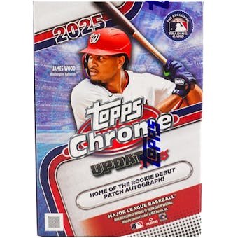2025 Topps Chrome Update Baseball MLB Blaster Value Box