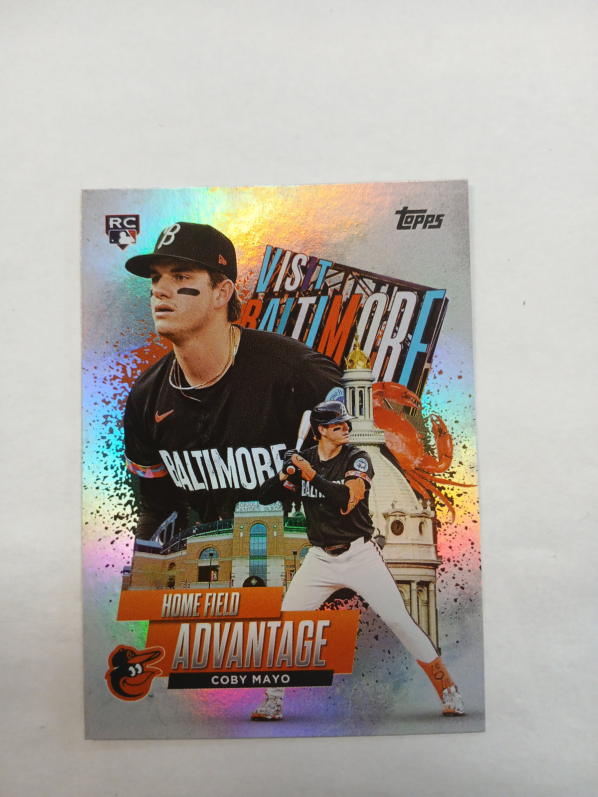 2025 Topps Coby Mayo Home Field Advantage Rookie Case Hit SSP